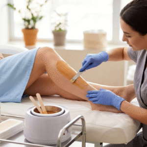 Spatula waxing (Full arms, legs & underarms)