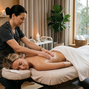 Swedish stress relief massage