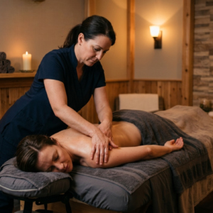 Deep tissue pain relief massage