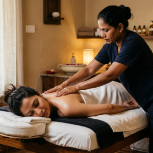 Deep tissue pain relief massage