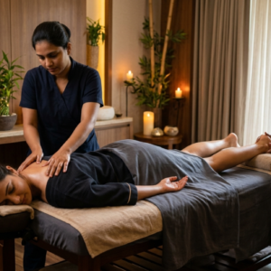 Deep tissue pain relief massage