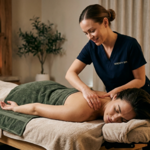 Swedish and head and shoulder massage